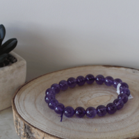 amethist armband 8mm