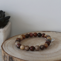armband versteend hout