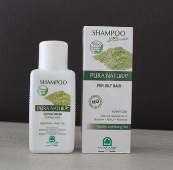 shampoo met groene klei