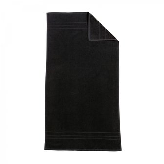 Handdoek 50x90cm zwart