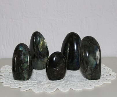 Labradoriet sculptuur - circa 7-9 cm