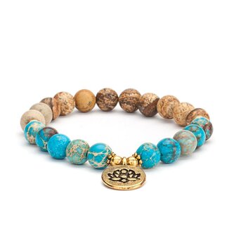 mala armband jaspis landschap
