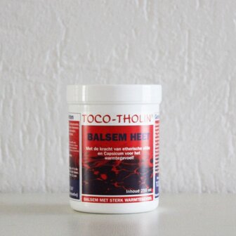 balsem heet toco tholin