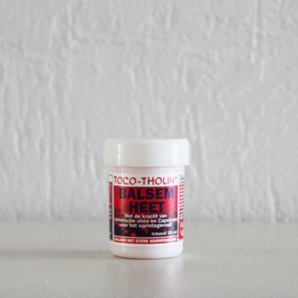 balsem heet toco tholin