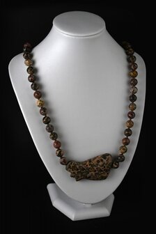 jaspis luipaard ketting
