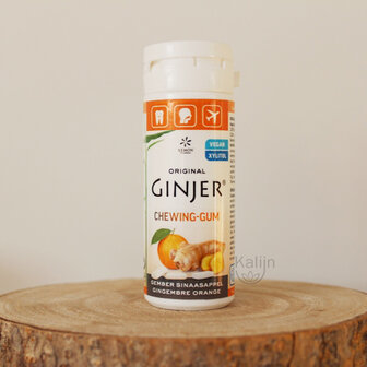 Ginjer gember kauwgom