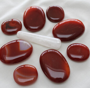 carneool massage steen