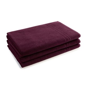 massagedoek aubergine