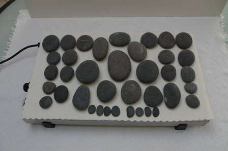 Warmhoudplaat 60x40cm voor edelstenen