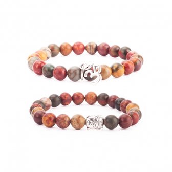 Picasso Jaspis 2 armbanden