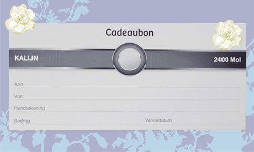 cadeaubon kalijn