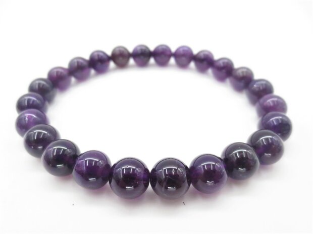 amethist mala armband