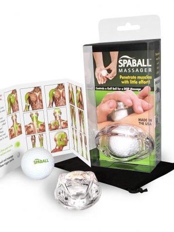 Spaball met golfbal