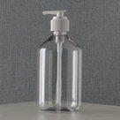 transparant flesje 500 ml met pomp