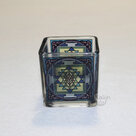 Theelichtglas-Yantra-6x6x6cm