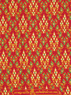 thaise doek rood voor massagetafel