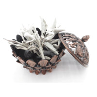 Messing brander 6 cm