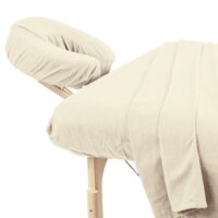 Lakenset flanel creme - 3 delig