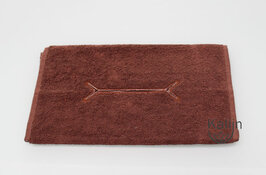 Gastendoek bruin met neusuitsparing