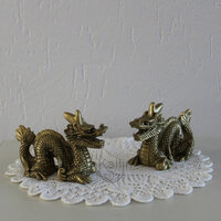 Drakenbeeldje - Hoogte 7,5 cm