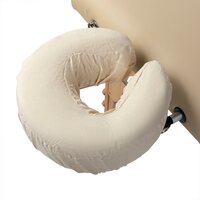 Microvezel hoes gezichtskussen crème