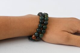 Heliotroop armband 8 mm