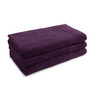 Saunadoek violet - 100x220 cm - 500g/m2