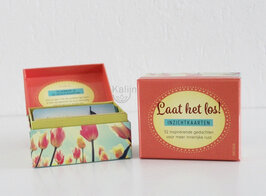 Laat het los inzichtkaarten