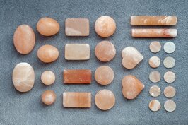 Himalaya zoutstenen lichaamsset