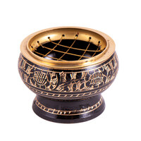 Rookschaaltje messing 5,3 cm - Ø 6 cm