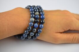 Lapis Lazuli mala armband 8 mm