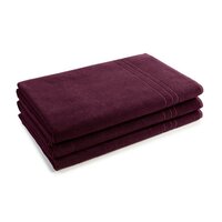 Saunadoek aubergine - 100x220cm - 440g/m²