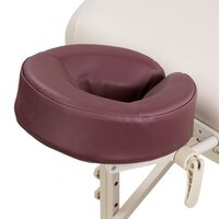 Rond kussen (bordeaux)