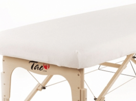 Hoes creme S/M breedte 71-76 cm