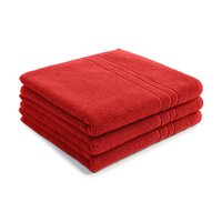 Handdoek 50x90cm rood